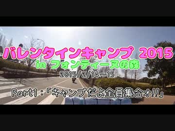 【バレンタインキャンプ2015】フォロワーさんと冬キャンプ