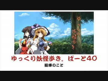 ゆっくり妖怪歩き。ぱーと40