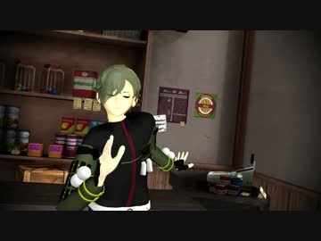 【MMD刀剣乱舞】鶯丸でこっち向いてBaby