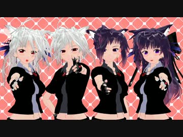 【MMD】銀紫で「LUVORATORRRRRY!」[モデル配布]