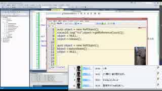 放送日2015年2月14日(土)cocos2d-xを学ぶ17枠目