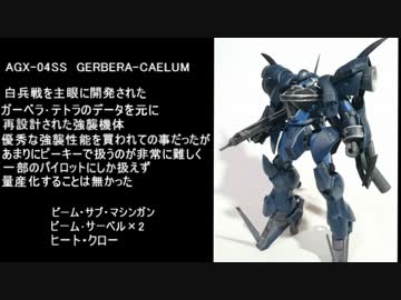 【ゆっくり】ガーベラ･テトラ改造してみた【オリジナル】