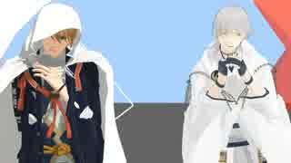 【MMD刀剣乱舞】山姥切国広と鶴丸国永で『ビバハピ』