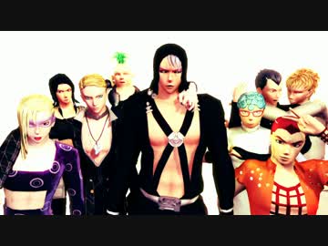 【MMD】　暗殺チームで39（ｻﾝｷｭｰ）　【ジョジョ】