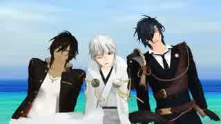 【MMD刀剣乱舞】鶴丸が広島の天気予報を見てしまった