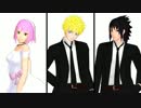 【MMDナルト】7班の3人で虎視眈々