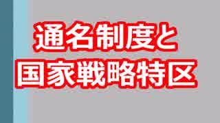 【保守同盟・討論会】（第4回）通名制度と国家戦略特区　３月１４日