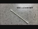 ダミーヘッドで実験【耳あかのある耳試作】