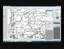 初音家 おえかき いたたきました-クロにゃんP-