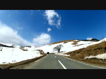 【ちょっとバイクで偵察してきた】ビーナスライン2015-03-23【MT-07】