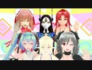 参考にさせて頂いたモデル達と共演させてみた【きょうもハレバレ】