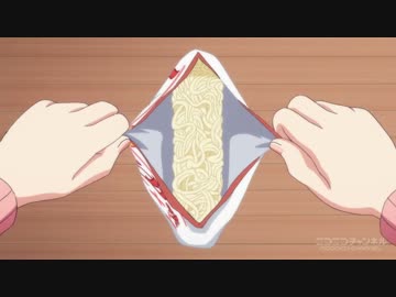 幸腹グラフィティ11話の食する映像を逆再生しちゃった