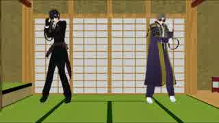 【MMD刀剣乱舞】プロとじいちゃんでタンバリン