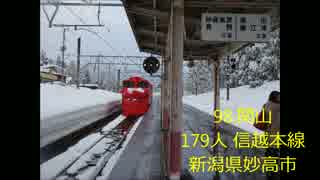 【JR東日本】乗車人員ワースト100【2013年度】