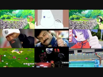 比較動画　人類は衰退しました OP 「リアルワールド」9種類