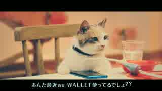 au-WALLET「にゃにゃにゃにゃ食堂」　史上初！ネコ語ドラマ