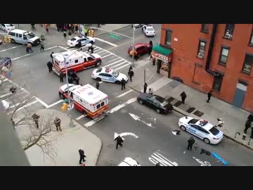 アメリカ・ニューヨークのブルックリン地区で起きた事件