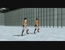 【進撃のMMD】リヴァイ＆ハンジ Only_Girl