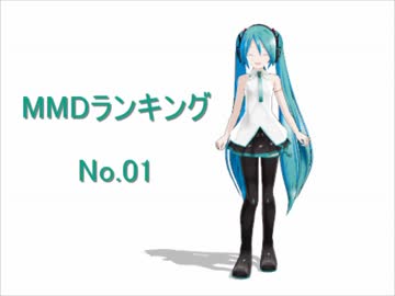 【MikuMikuDance】MMDランキング No.01（2/21～3/20）【MMD】