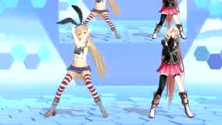 【MMD／艦これ】 IAと島風できょうもハレバレ