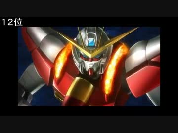 ガンダムビルドファイターズトライの戦闘をランキング付けしてみた