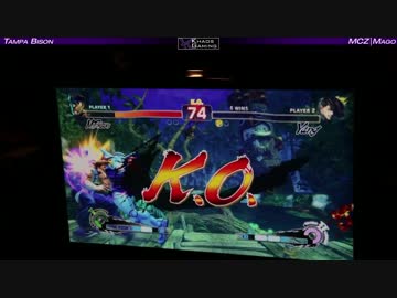 FinalRound18　ルーザーズ　Tampa Bison(ベガ) vs マゴ(ヤン)