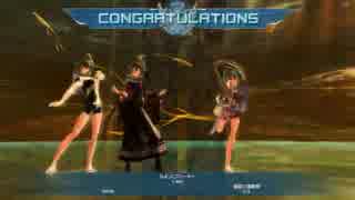 【PSO2】XHダークファルス・ルーサー 27s討伐【3人】