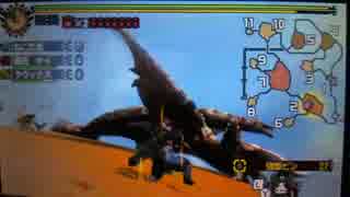 【MH4G】女ハンター　カザミが乗る！　第6話　ディアブロスに乗る！