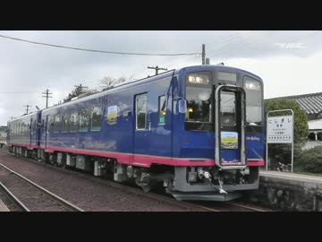 2015/03/25,26のと鉄道NT300形気動車のと里山里海号訓練運転