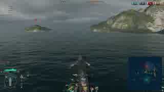 【WoWs】 淡々とプレイ　【島風】 4試合目