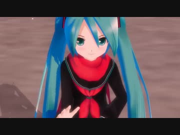 【MMD】放課後の屋上で踊るミクを格好良く撮りたかった【Lamb.】