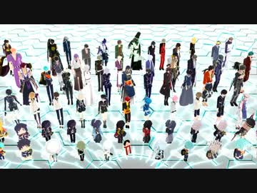 【MMD刀剣乱舞】181名でGirls【ステージ配布あり】