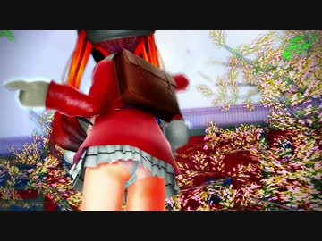 【MMD】通学路で「O-share is Noko-ism！」