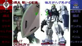 【バトオペ】ジオンの残光  戦いの記憶 p,14 コラボ編【ガルバルディα】