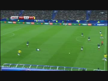 【復讐か】サッカー親善　フランス　×　ブラジル　【返り討ちか】
