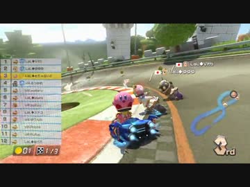 【プレイ動画】新春チーム杯2015 3位決定戦 LaL vs vi￠ 2GP【マリオカート8】