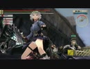 GE2RB　PS4版　シエル、エリナ、アリサを下から観察