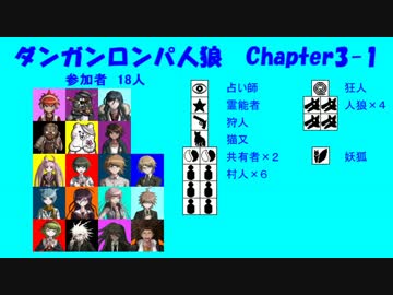 【ダンガンロンパ人狼】Chapter3-1