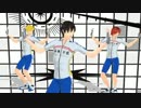 【ペダルMMD】箱学1、２、４番でLamb.(荒北センター)