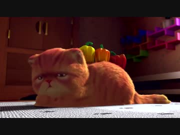 デブ猫がペンギンに遊ばれてるwwww