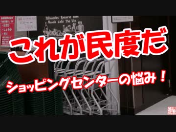 【これが民度だ】 ショッピングセンターの悩み！