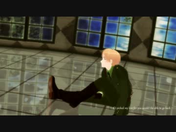【APヘタリアMMD】英でCalc.piano English ver.【モーショントレース】