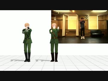 【APヘタリアMMD】英でCalc.piano English ver.【固定カメラ】