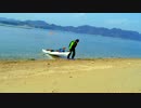 電車に舟を積んで行ったソロキャンプPart3-春ノ海