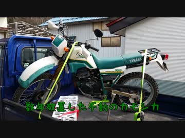 セロー225！捕獲。そしてエンジンブロー