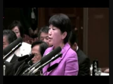 戦争法案と質疑し安倍総理に怒られ委員長から言辞指摘された福島議員ｗ