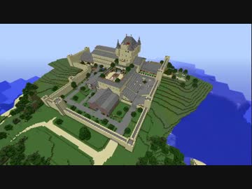 【minecraft】で幻想水滸伝IIの本拠地【作ってみた】part1