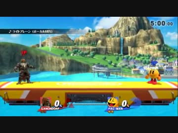 【スマブラWiiU】槍魔王のタイマンその6【ガノンドロフ】