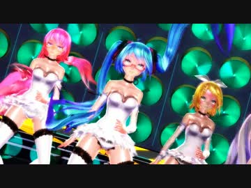 【MikuMikuDance】Tda式CRAZY衣装５人衆でガニ股『Lamb.』【HD・60fps】