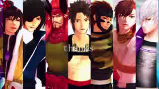 【MMD】幸村とOne/Last/Time【戦国BASARA】